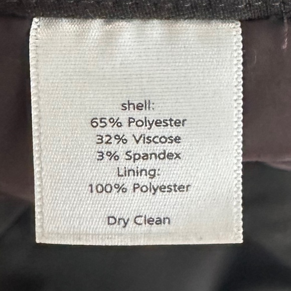 Talbots Pleated Knee Length Career Skirt Brown Size 6P Office Classic All-Season - Picture 9 of 11